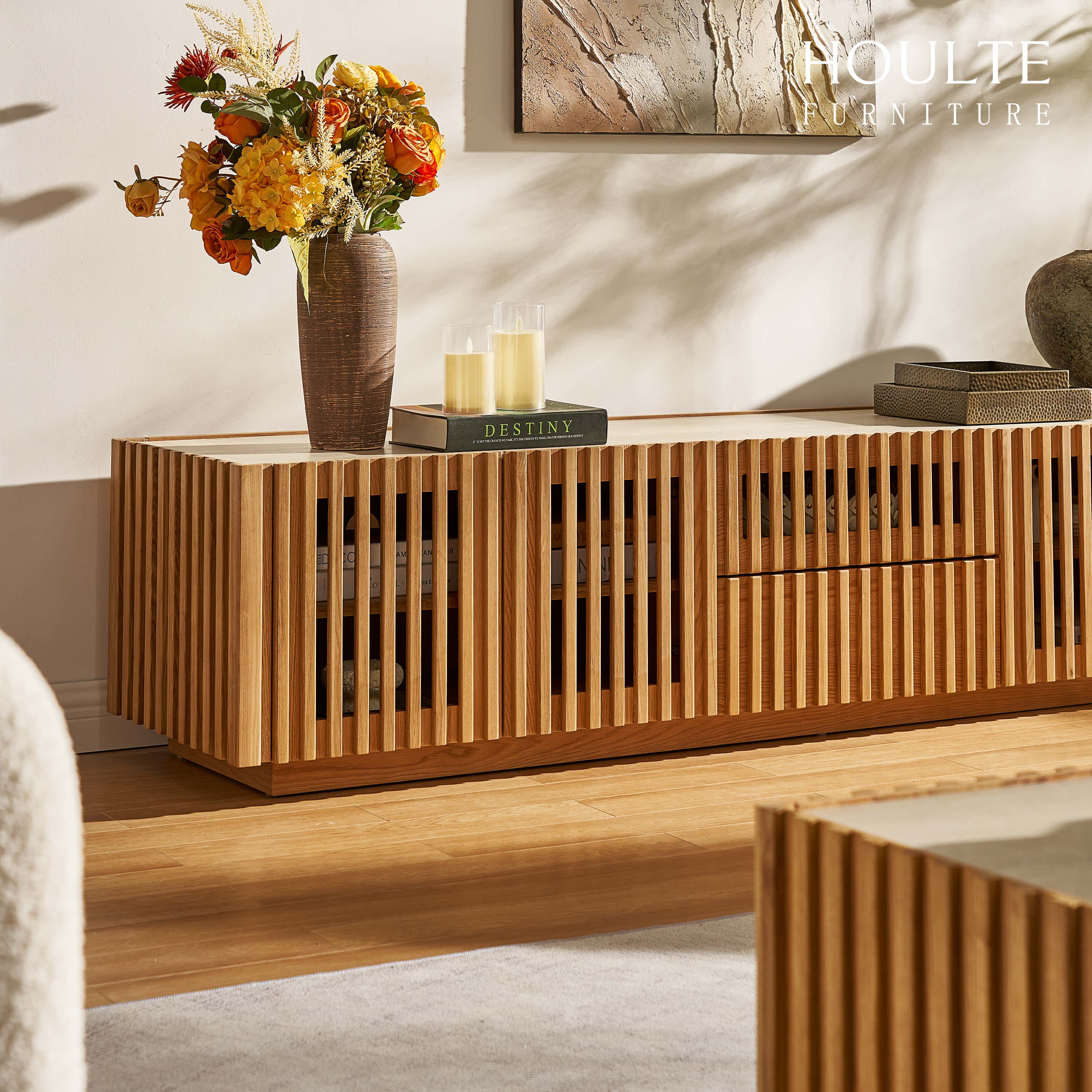 Isla Oak Medienkonsole 80"