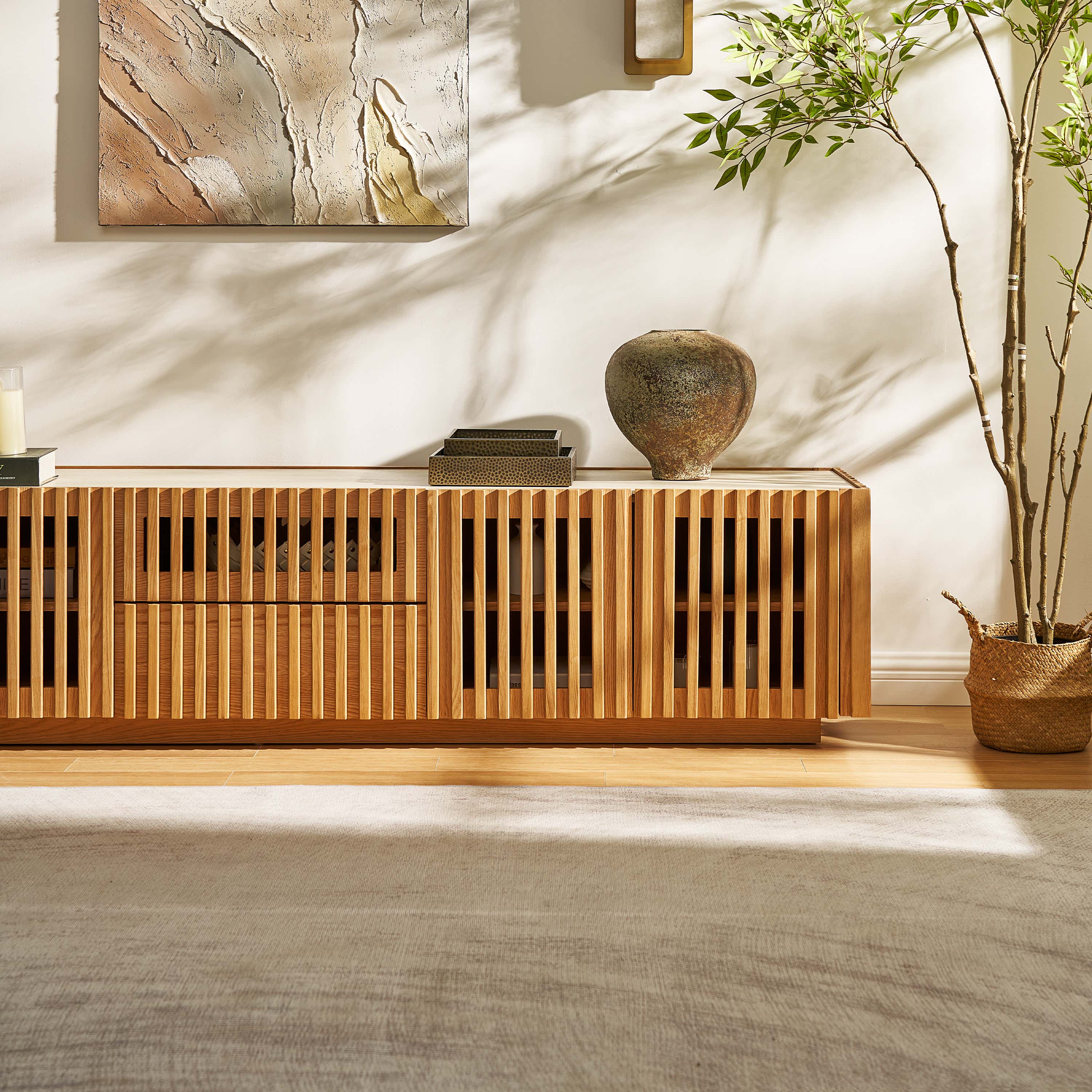 Isla Oak Medienkonsole 80"