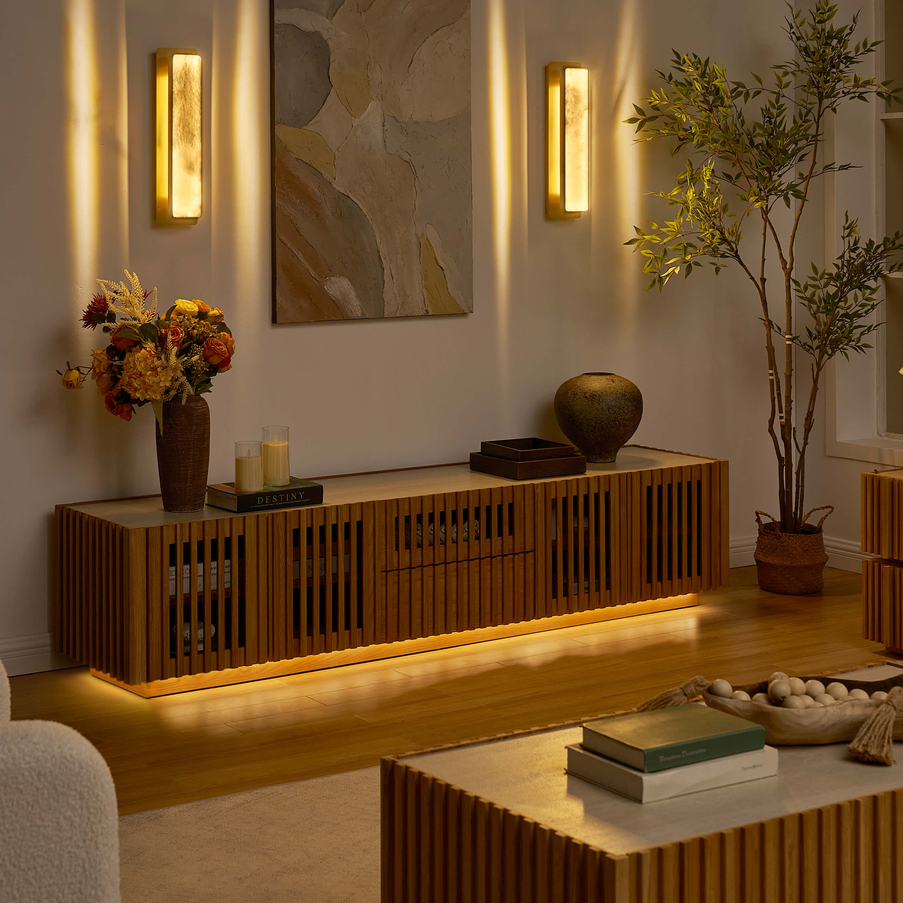 Isla Oak Medienkonsole 80"