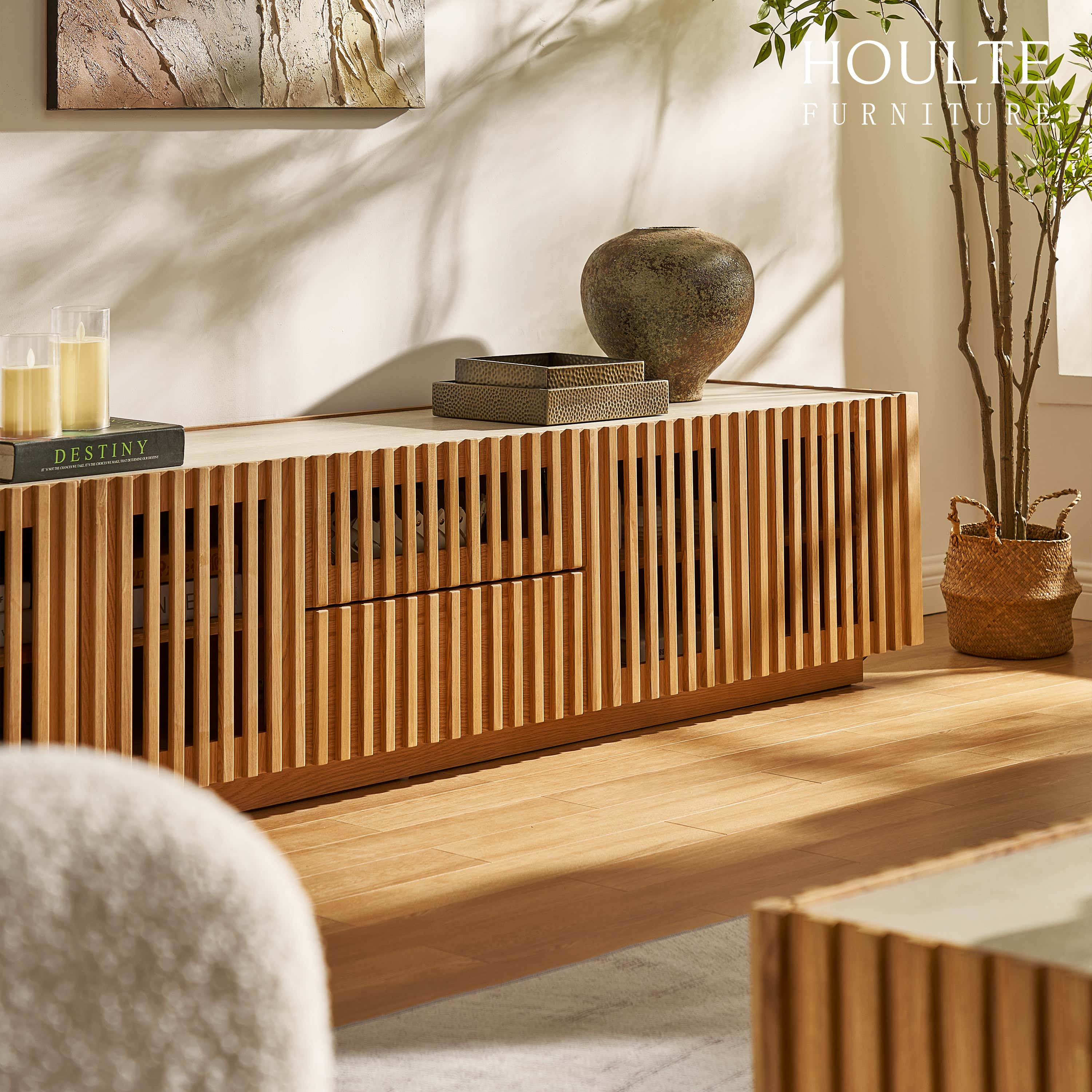 Isla Oak Medienkonsole 80"