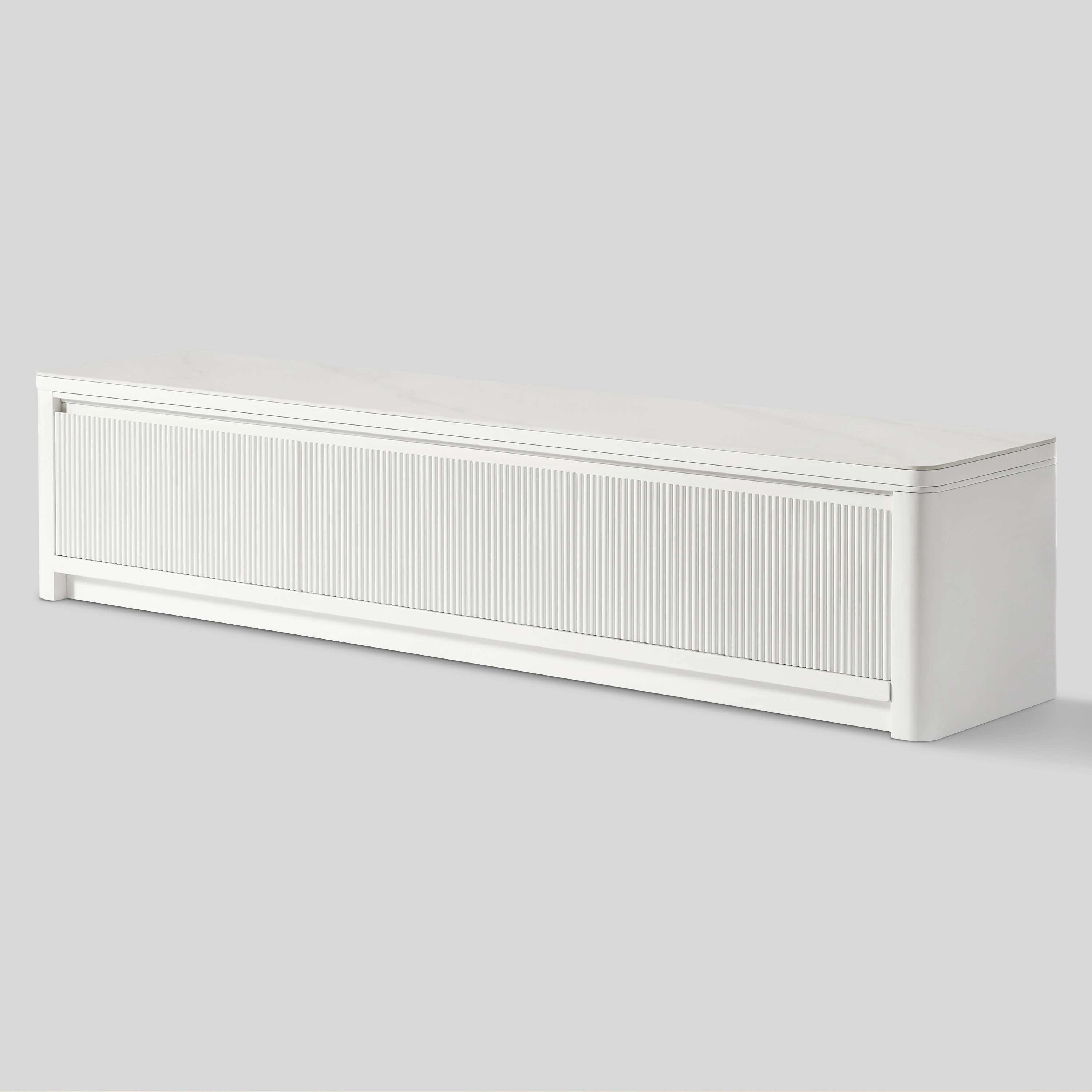 Celia Burnt Stone Media Console 71"