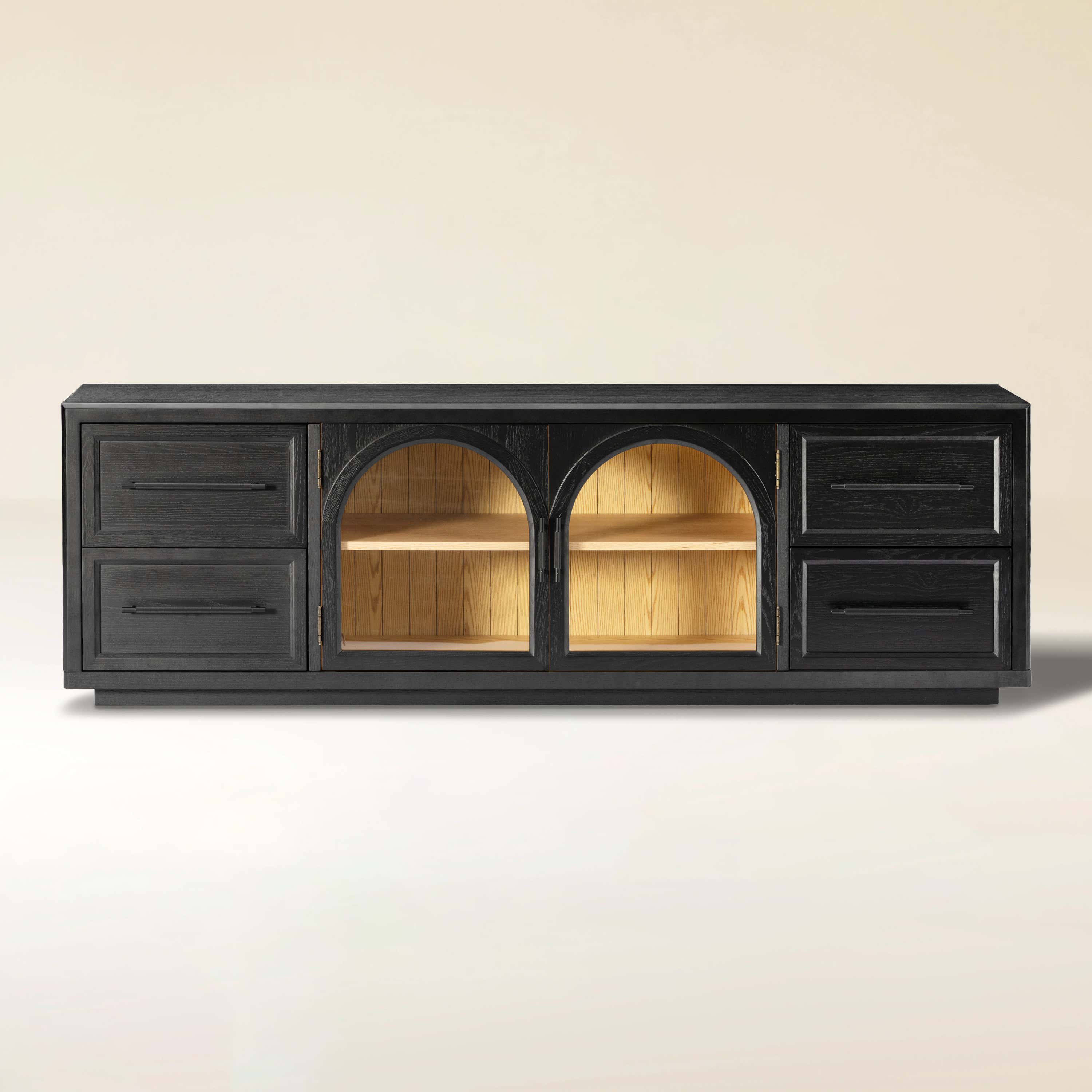 Alvar Oak Medienkonsole 80"B