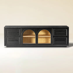 Alvar Oak Medienkonsole 80