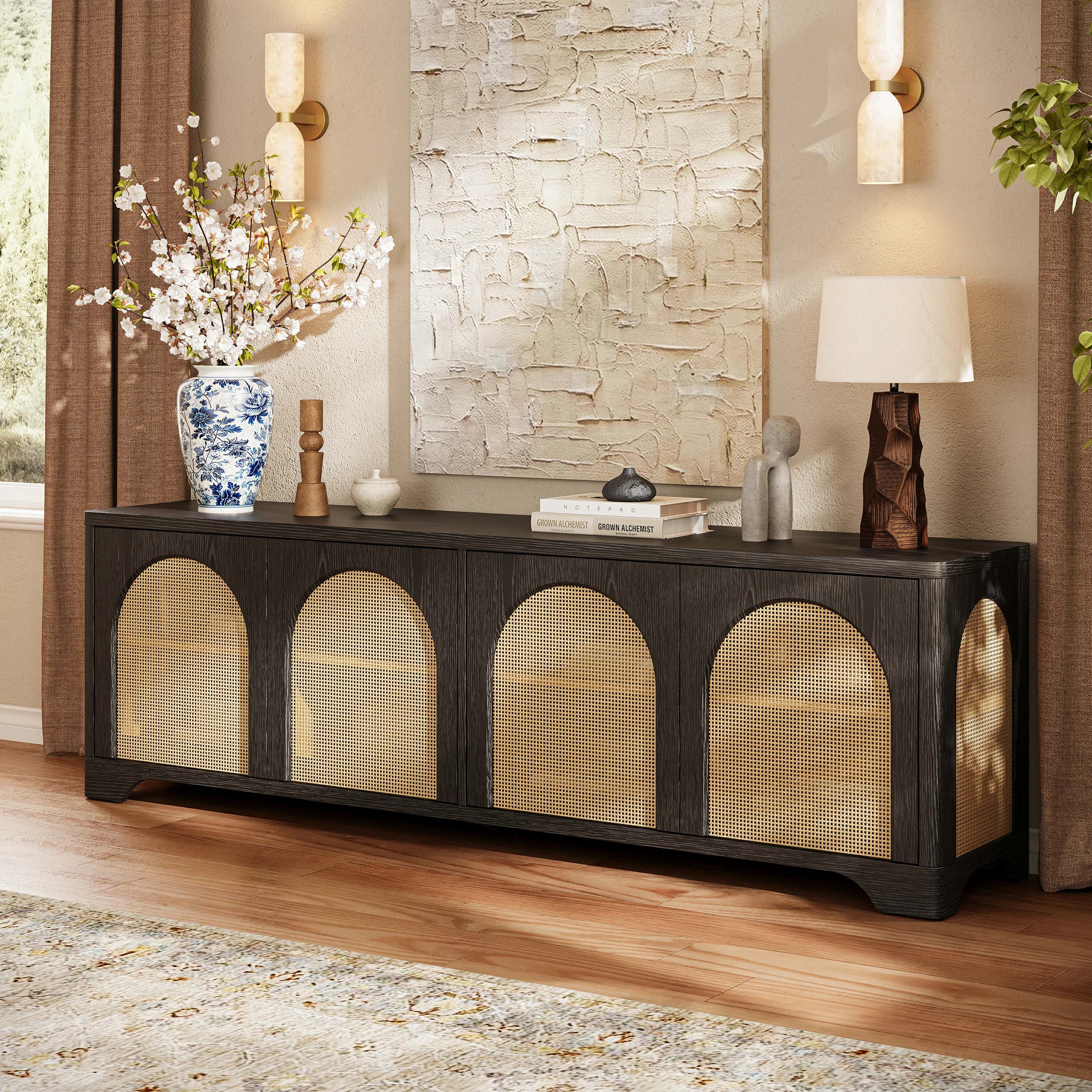 Cory OAK Media Console 80"