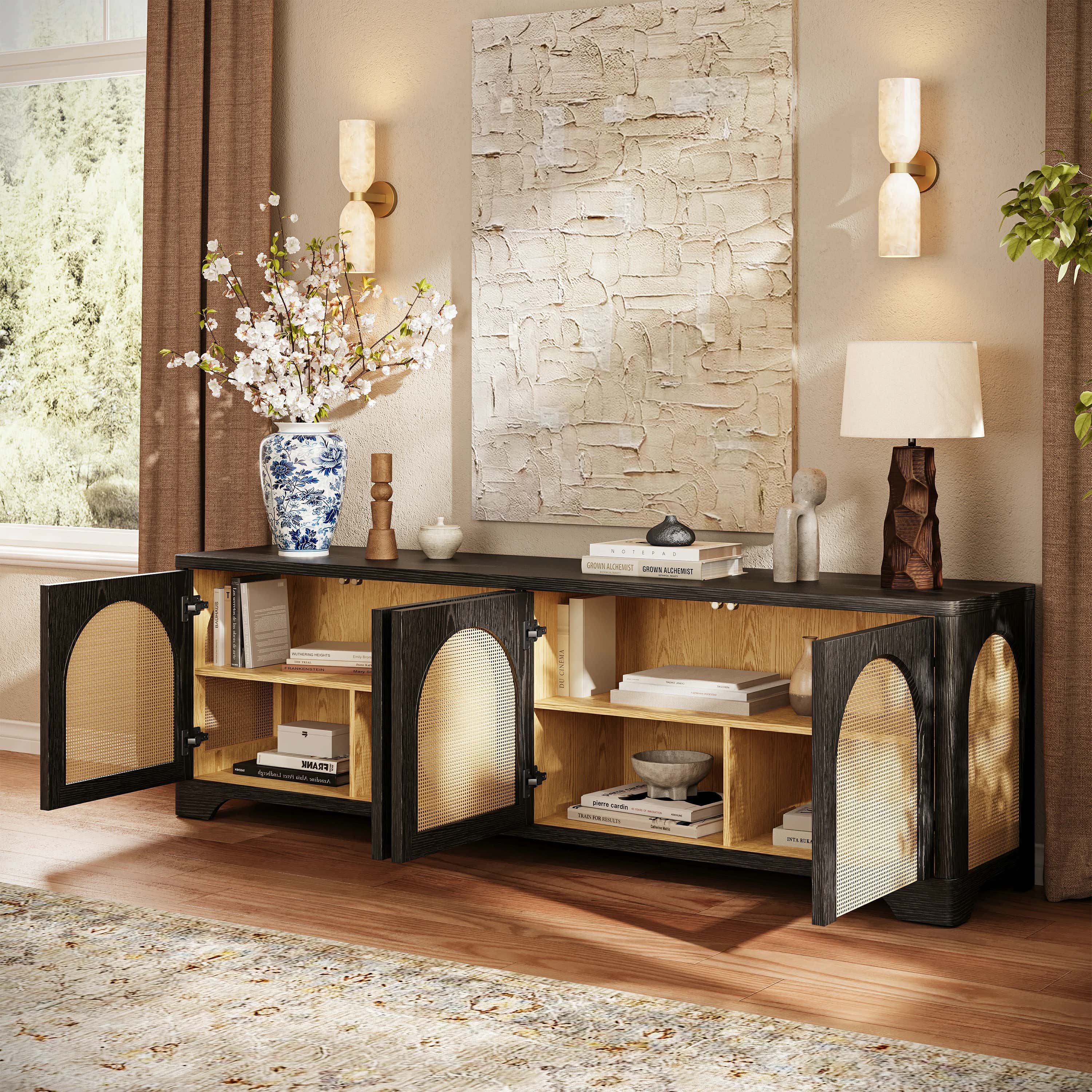 Cory OAK Media Console 80"