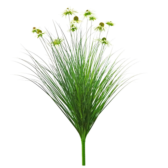 Künstlicher Chrysanthemen-Spray mit 11 Blütenköpfen, 78,7 cm hoch