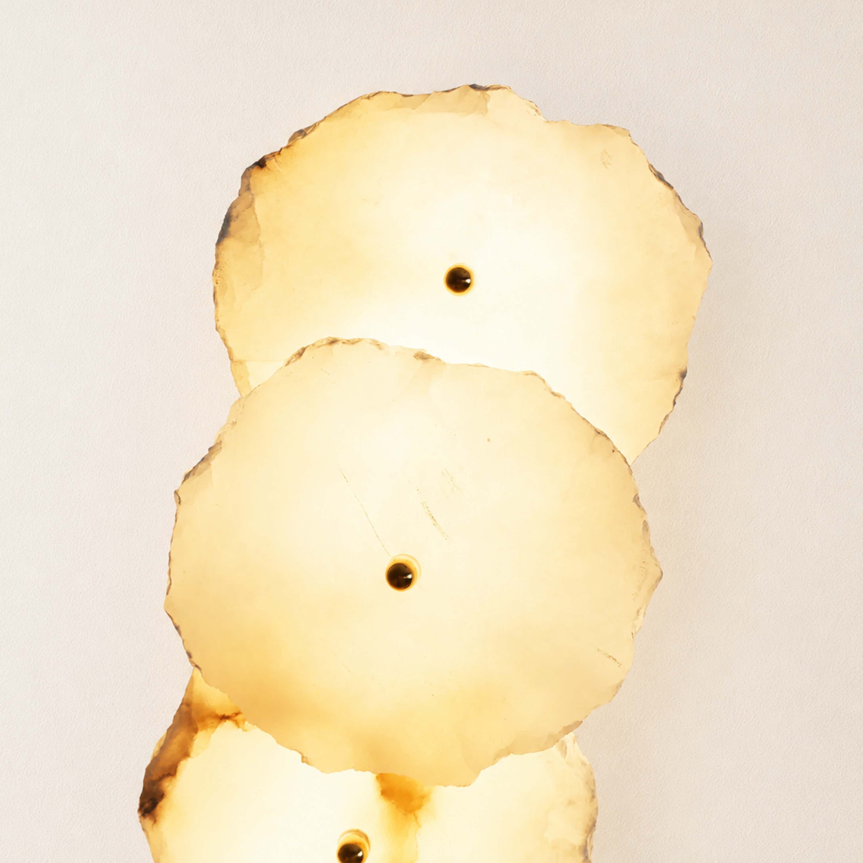 Arscelia Alabaster Linear Wall Sconce