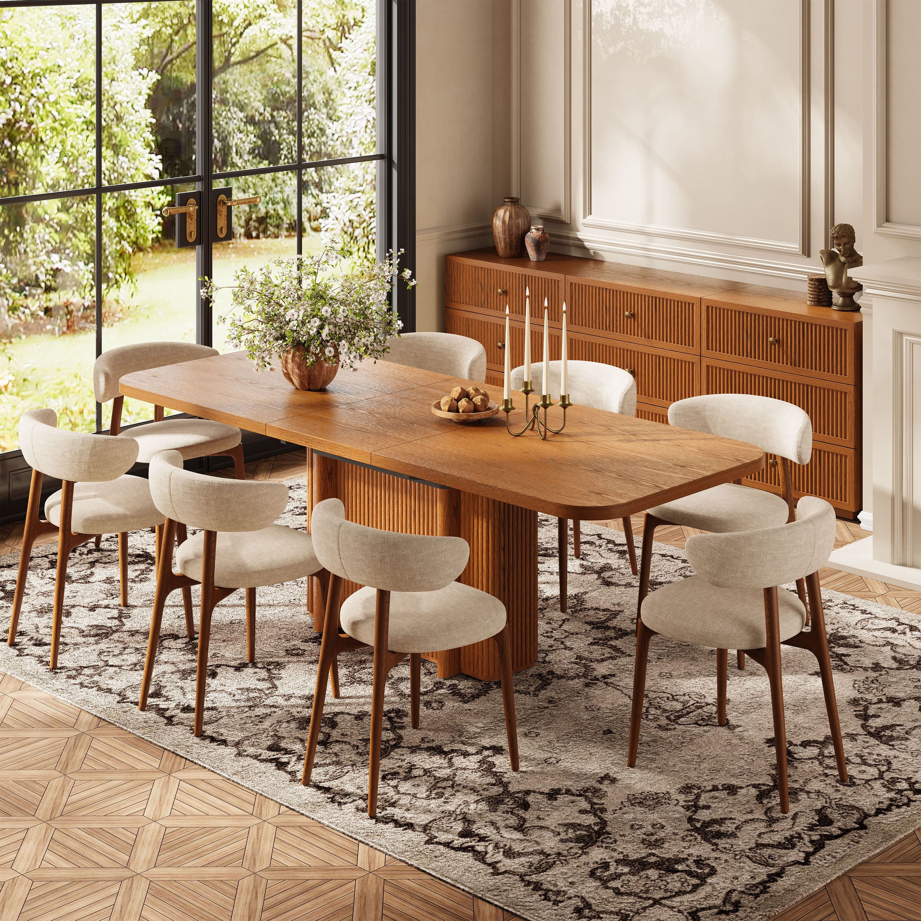 Casey Dining Table 71" To 91"