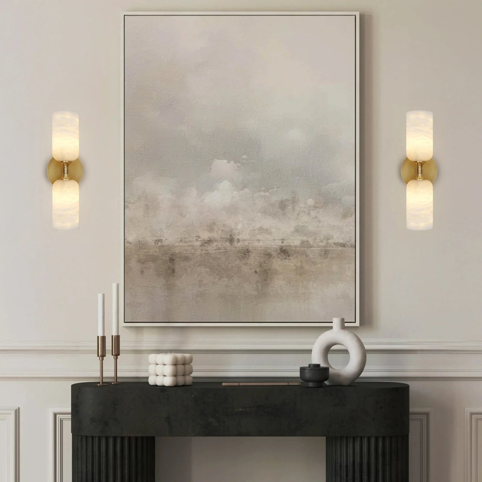 Axis Alabaster-Wandleuchte 13,9"