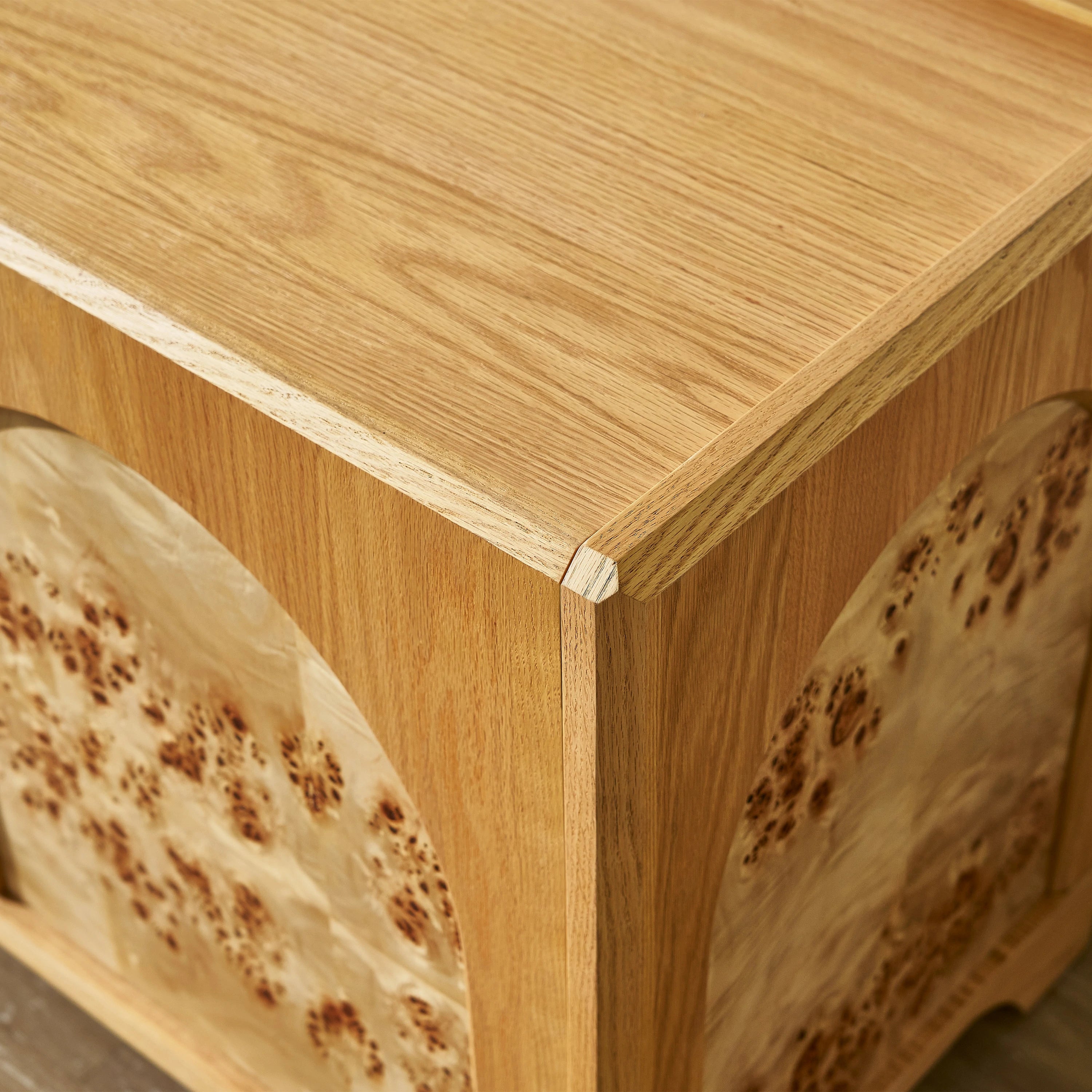 Aurora Oak Medienkonsole 80"