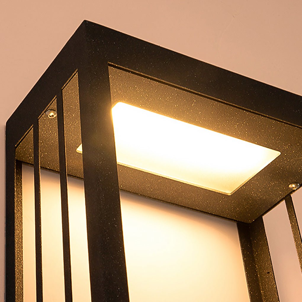 Berglandschaft LED Up Down Beleuchtung Wasserdichte Solar Wandleuchte Veranda Lichter