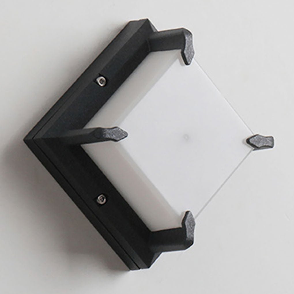 Moderne, minimalistische, wasserdichte LED-Wandleuchte für den Außenbereich, für Terrasse, Balkon, Garten