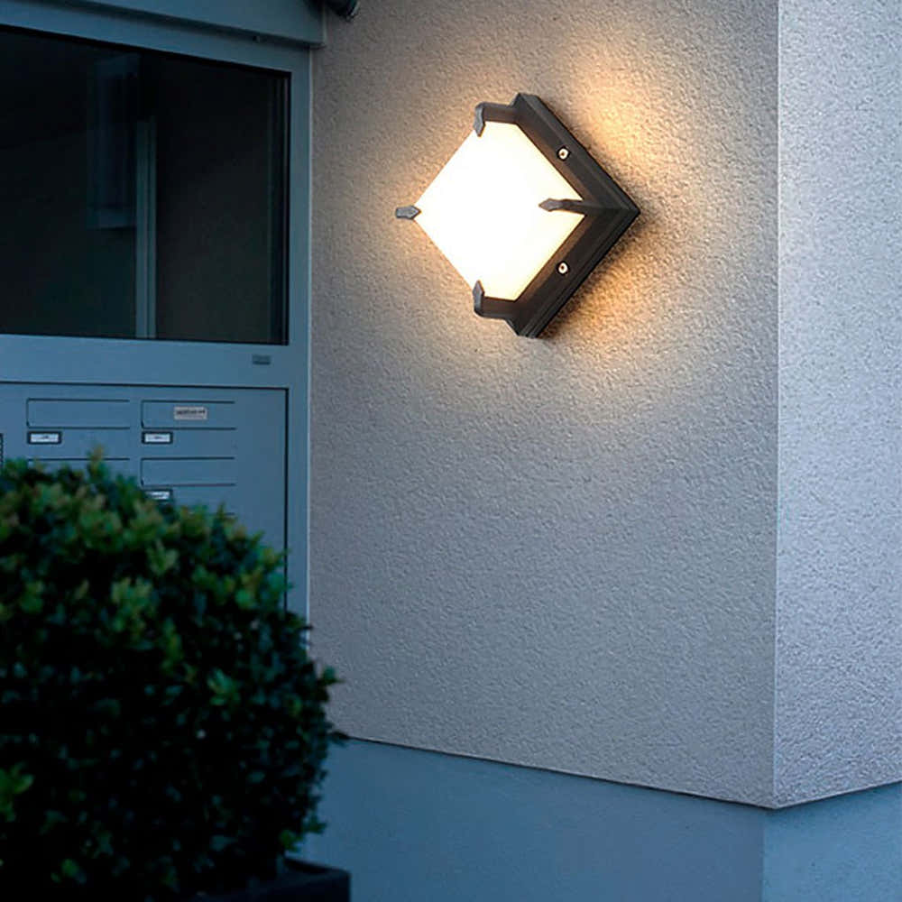 Moderne, minimalistische, wasserdichte LED-Wandleuchte für den Außenbereich, für Terrasse, Balkon, Garten