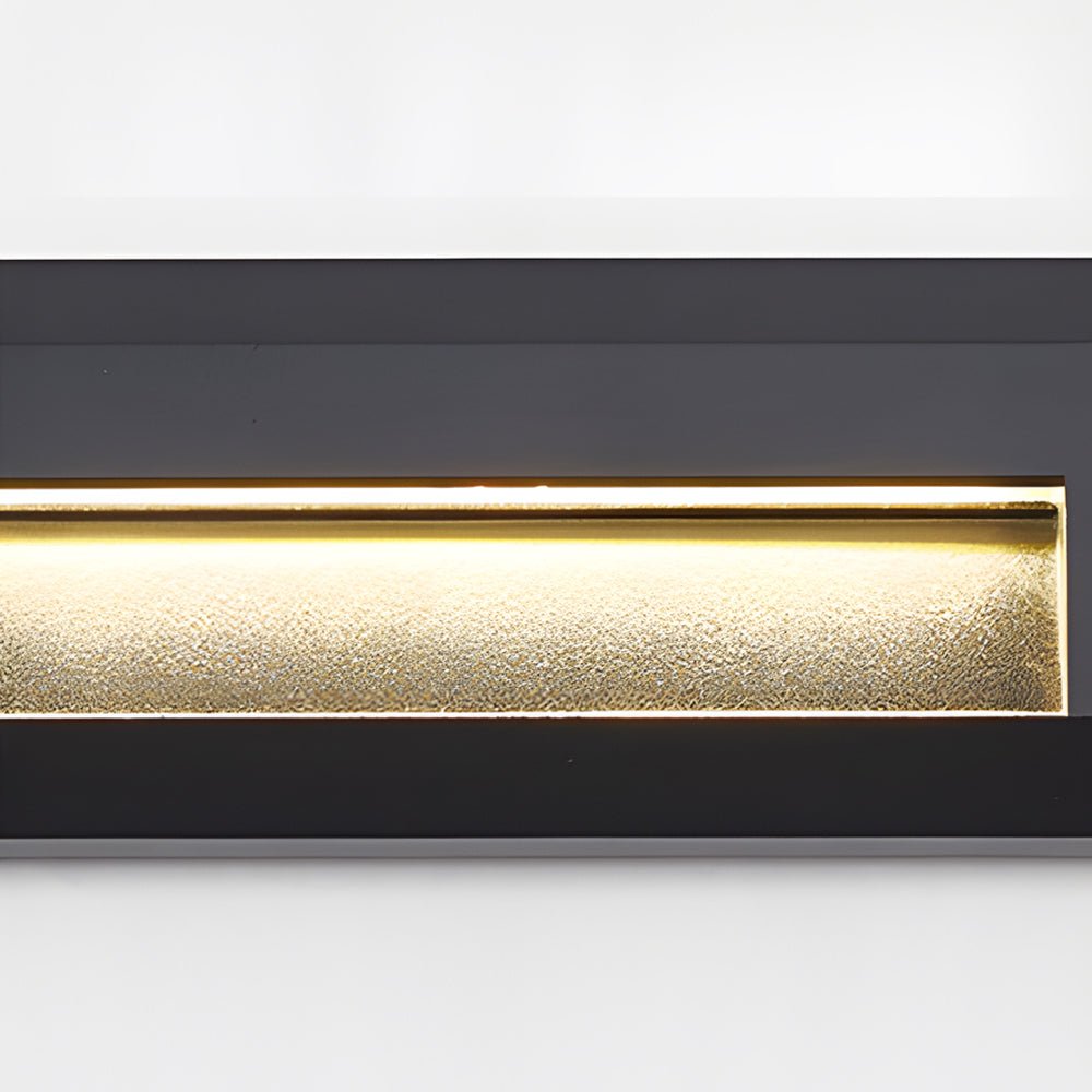 Moderne, nach unten gerichtete LED-Wandleuchten aus Aluminium für den Außenbereich für Beton