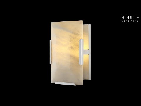 Maris Alabaster Wandleuchte 10"H