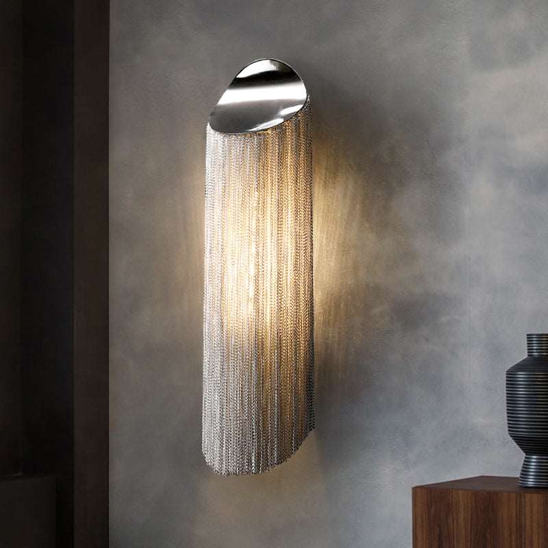 Teresa Cadena Chain Tassel Wall Sconce