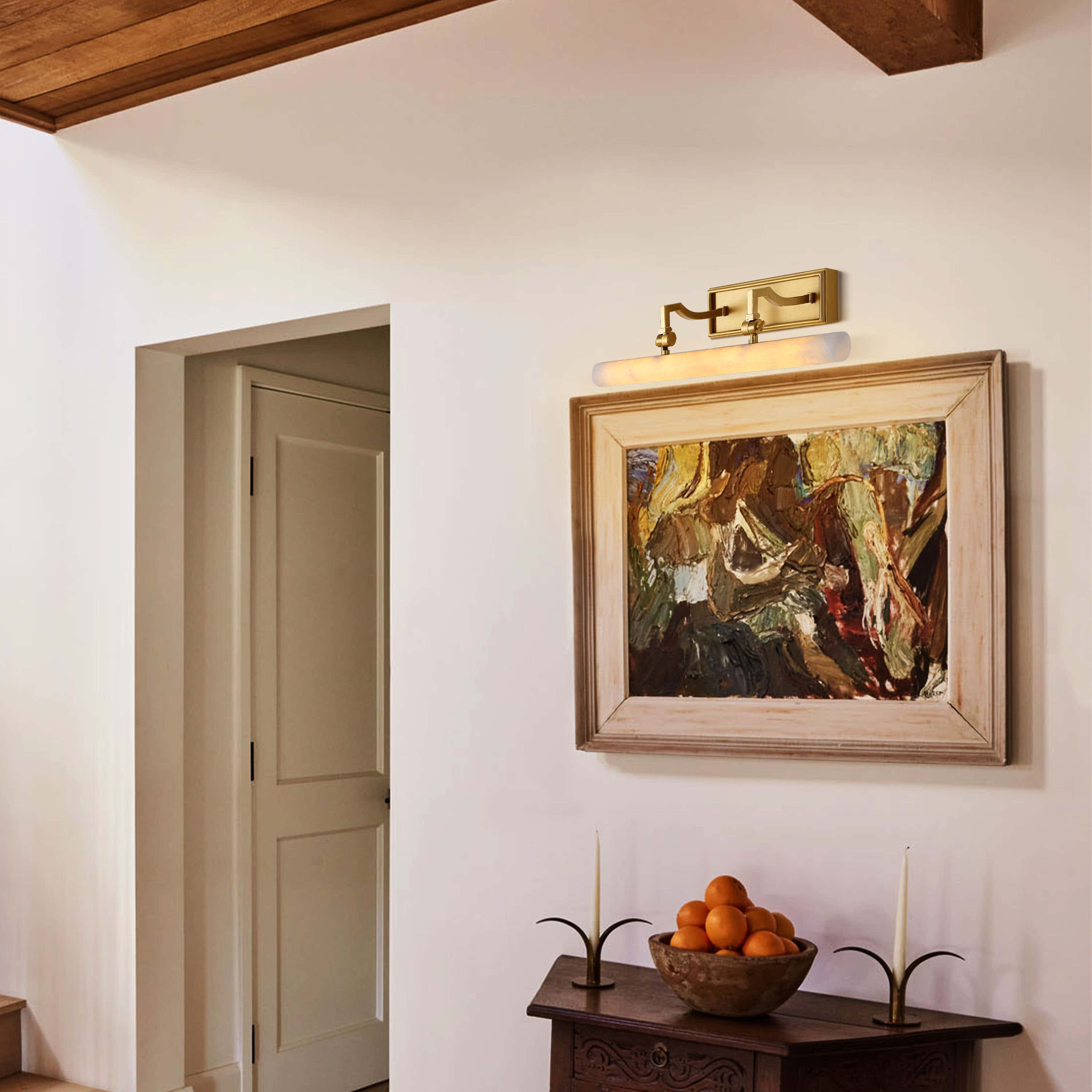 Nimbus Alabaster Bilderleuchte 20"