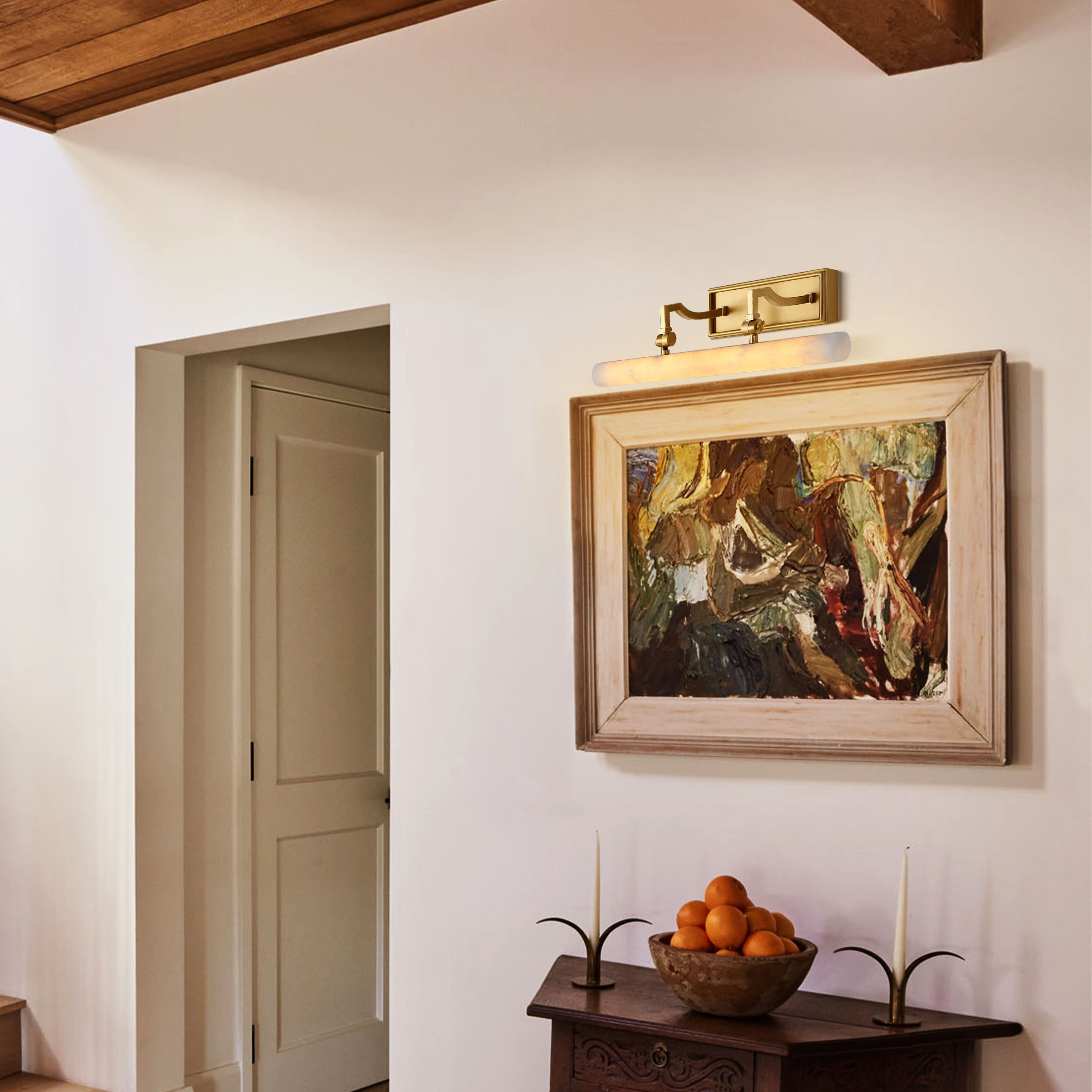 Nimbus Alabaster Bilderleuchte 20"