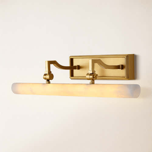 Nimbus Alabaster Bilderleuchte 20"