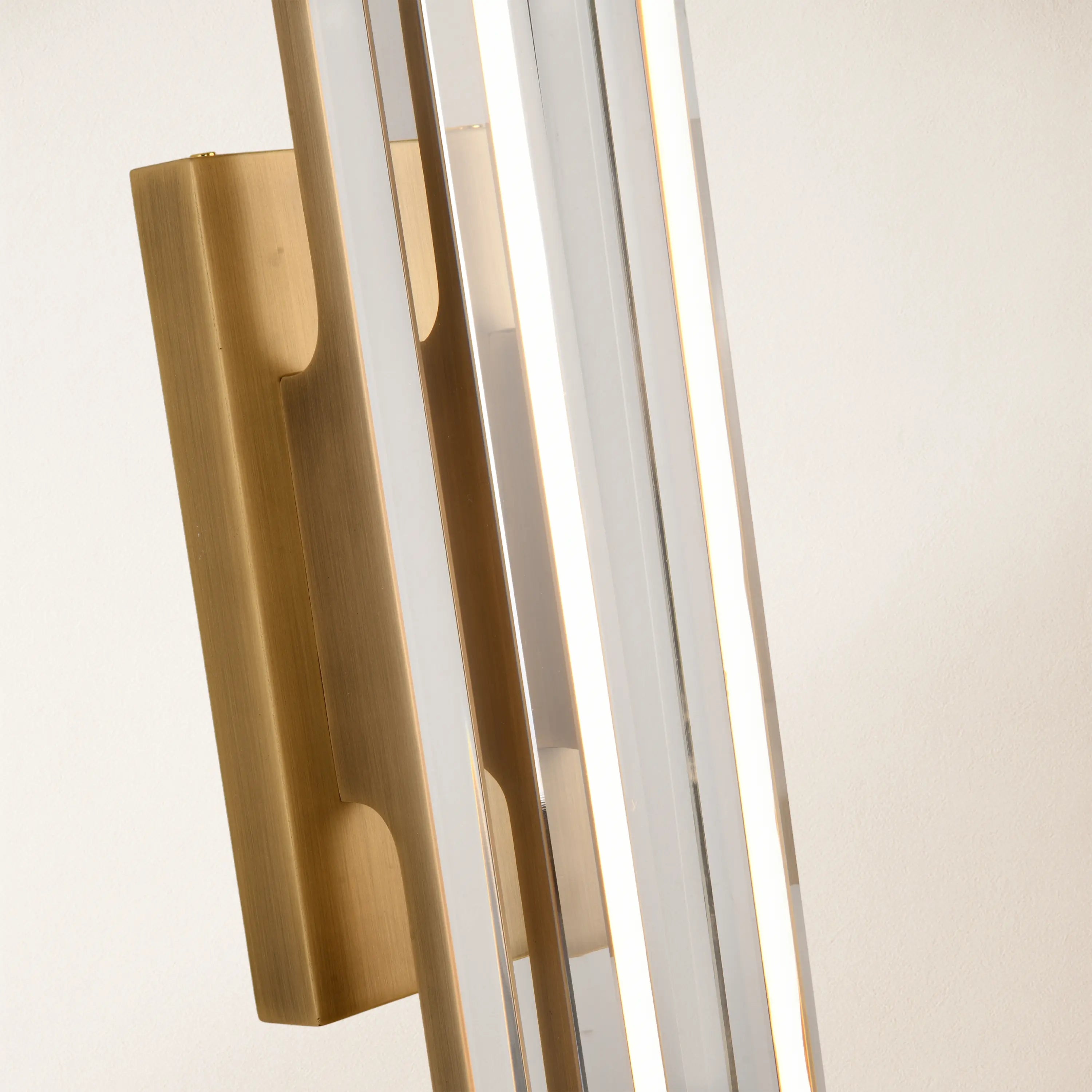 Clara Glow Crystal Double Wall Sconce 19"#Finish_Gold