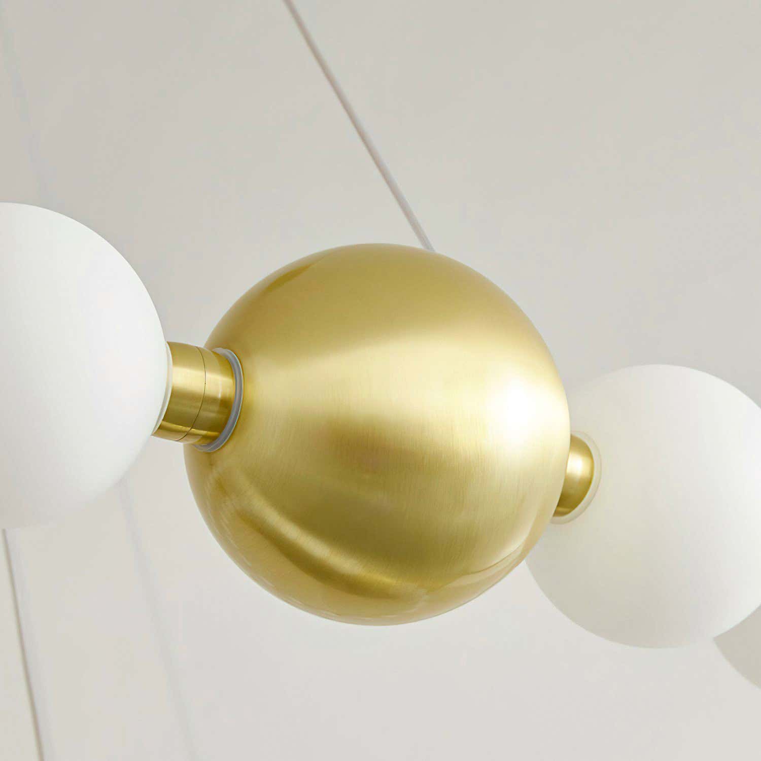 Velora Pearl Bead Round Chandelier 40"D