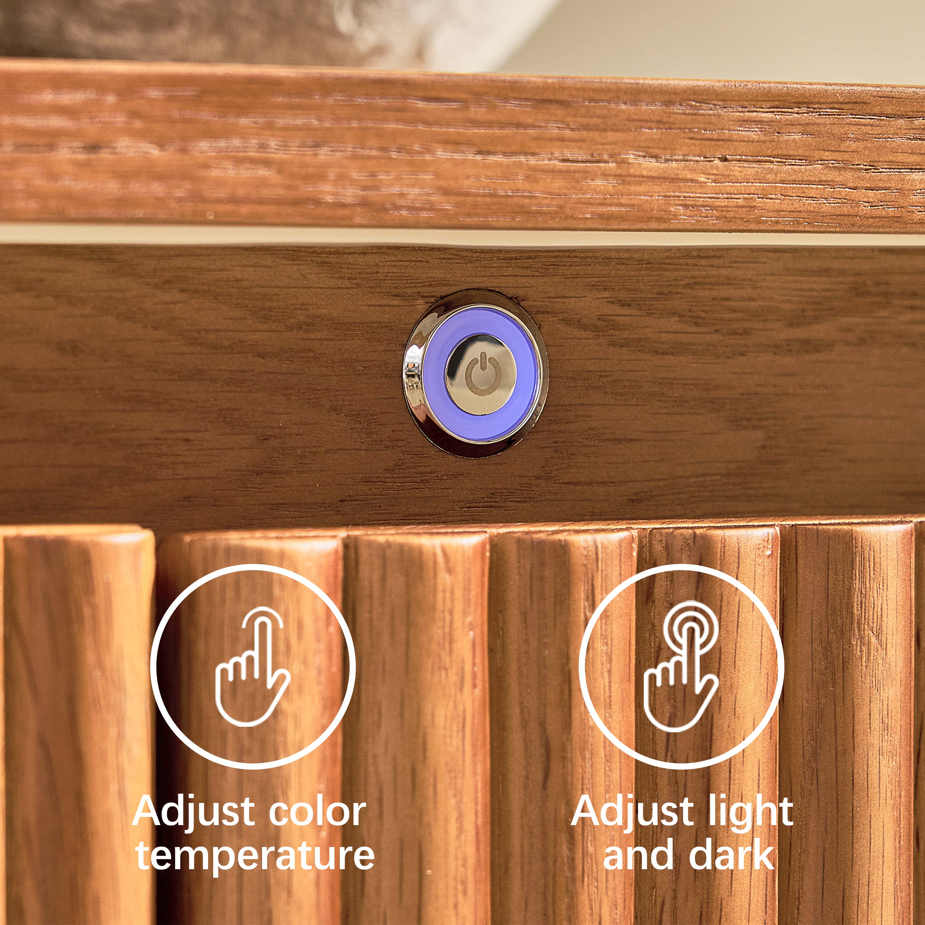 Ewan Sideboard aus Eiche, 160 cm