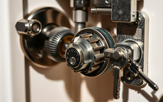 how to lock a cabinet