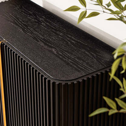 Ewan 67″H Oak Vertical Combination Cabinet(Set of 2)