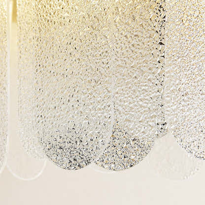 Prismora Glass Round Chandelier