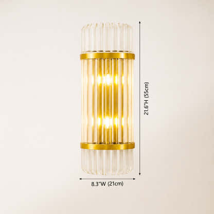 Oryana Crystal Icicle Wall Sconce 8.3"