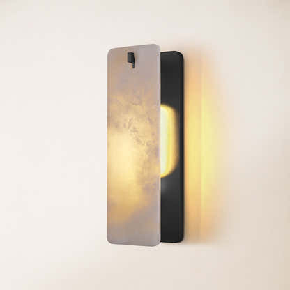 Lunara Alabaster Wall Sconce 16"H