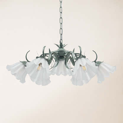 GlowMuse Crystal Round Chandelier 27"