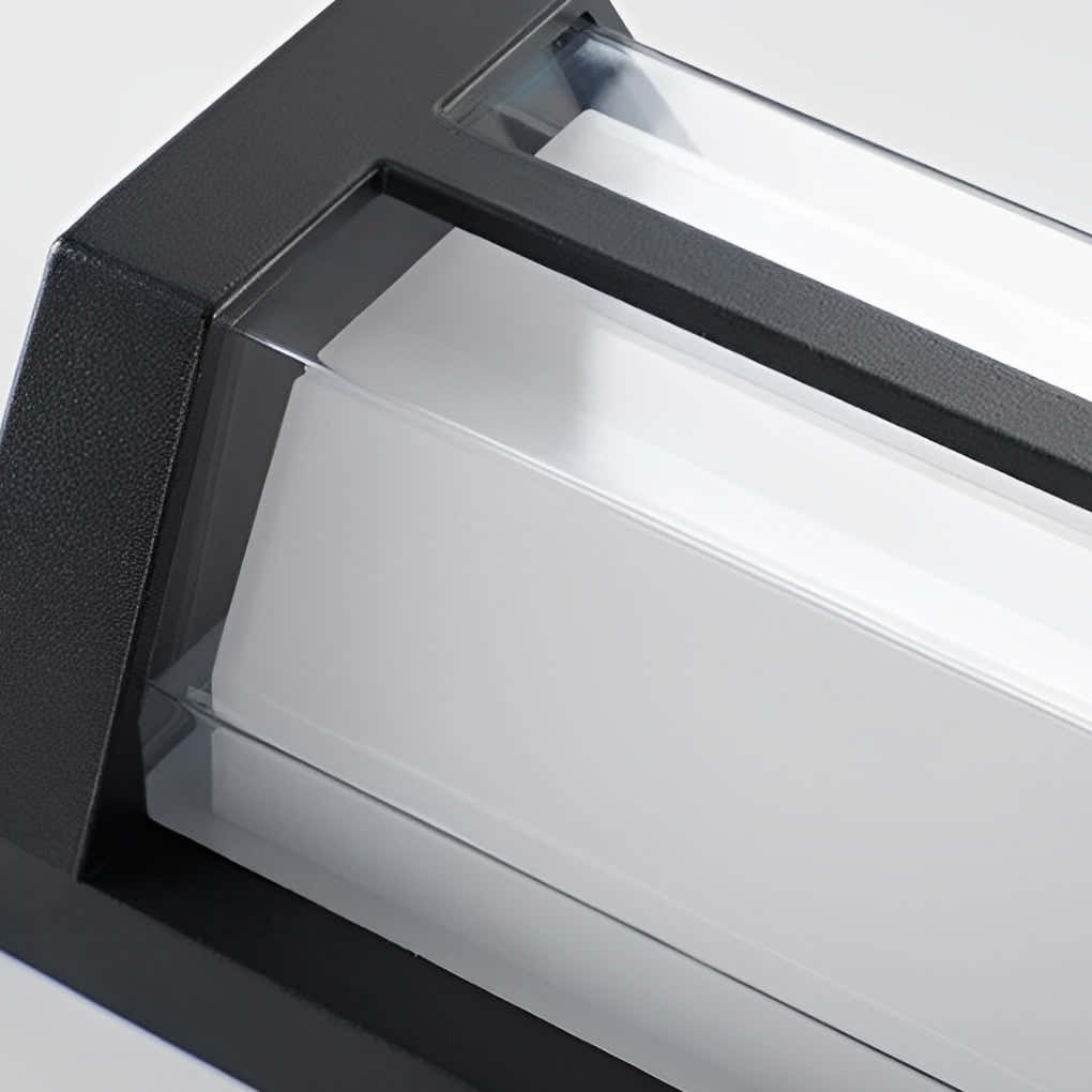 Cliffhold Double Acrylic Shade Outdoor Wall Light