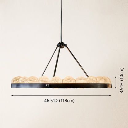 Nami Alabaster Global Suter Kronleuchter 46"D