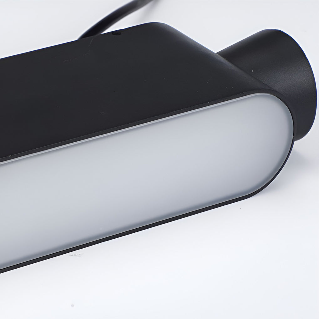 Wasserdichte LED-Auf- und Ablichter Schwarze moderne Außenwandleuchte