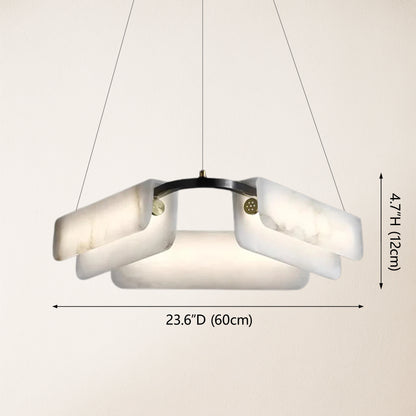 Deli Alabaster Chandelier 32″