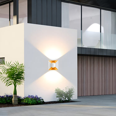 Quadratische Up- und Down-Leuchten 6W LED wasserdichte moderne Außenleuchten