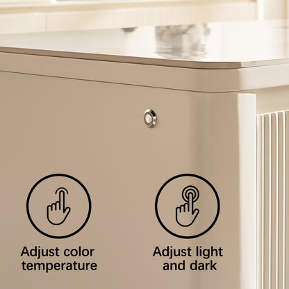 Celia Burnt Stone Coffee Table 47"