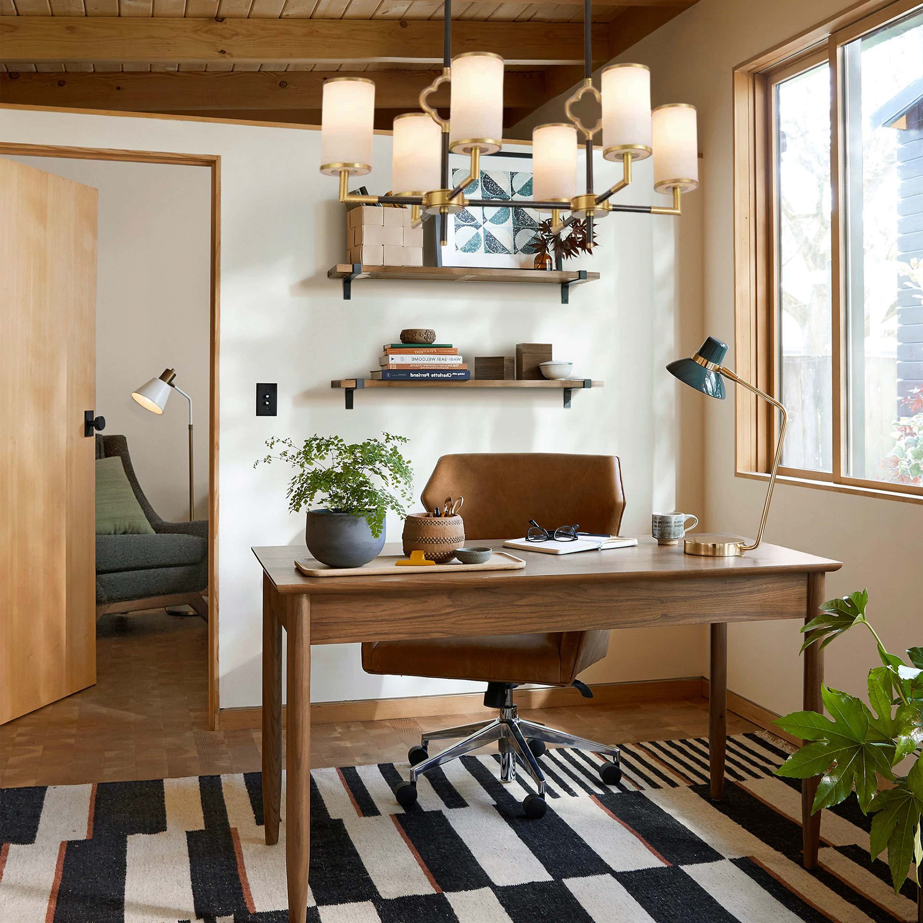 Moral Multi-layer Branda Alabaster Round chandelier 32"W#Finish_Gold