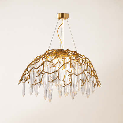 Aurevia Dome Glass Chandelier