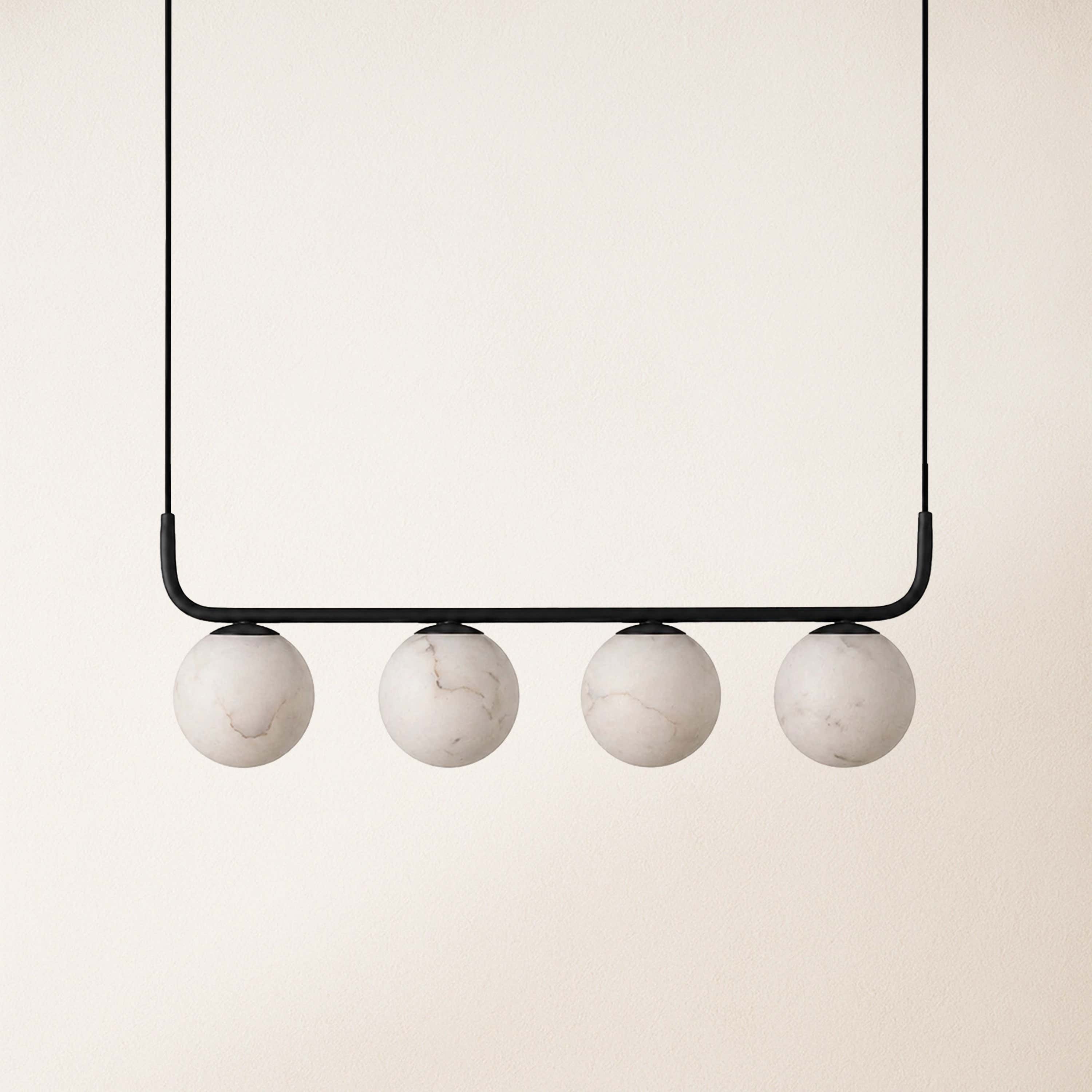 Betrica Alabaster Linear Chandelier