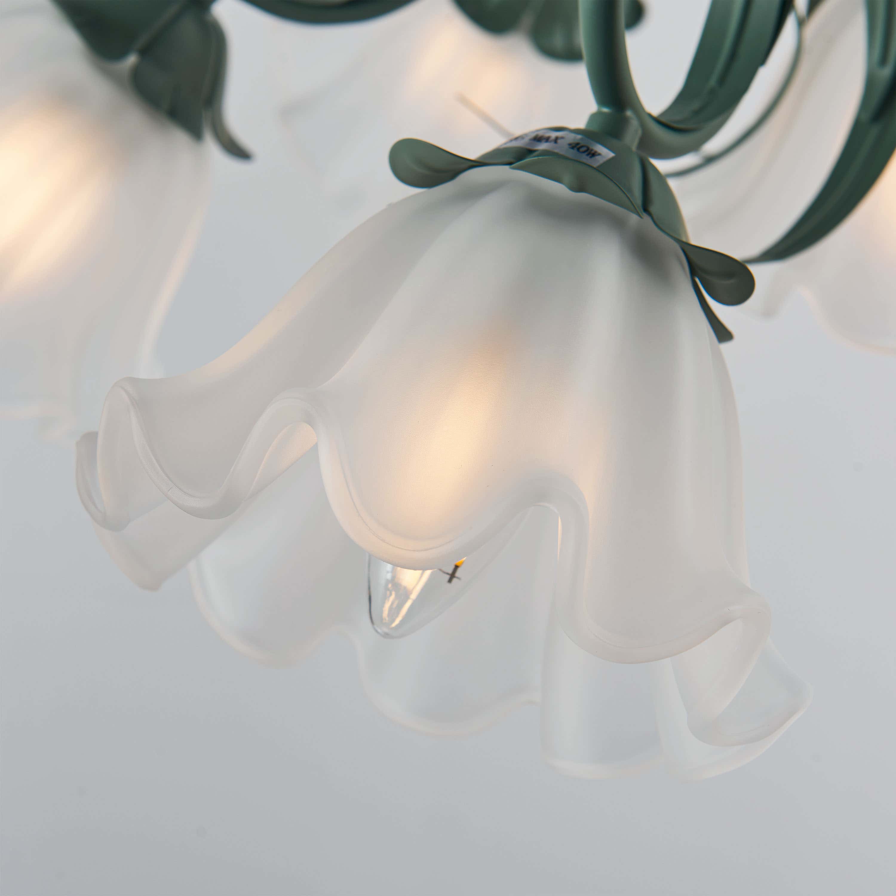 GlowMuse Crystal Round Chandelier 27"