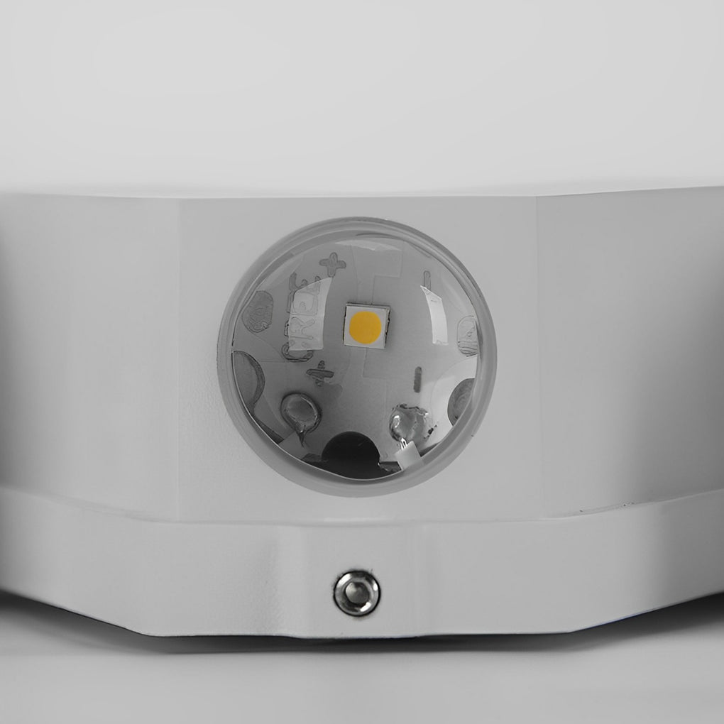 N/V/W Buchstaben Kreative wasserdichte moderne LED-Außenwandleuchte