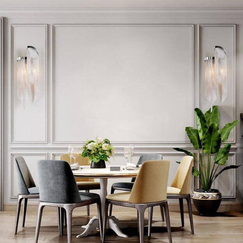 Teresa Cadena Chain Tassel Wall Sconce