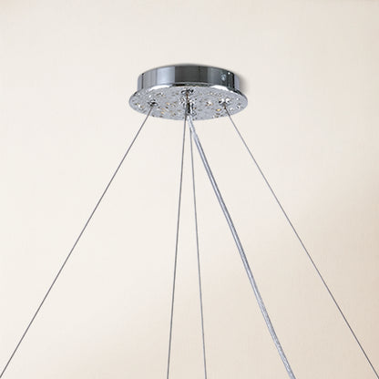 Shiro Noda Kristall-Baumzweig-Linear-Kronleuchter 72"