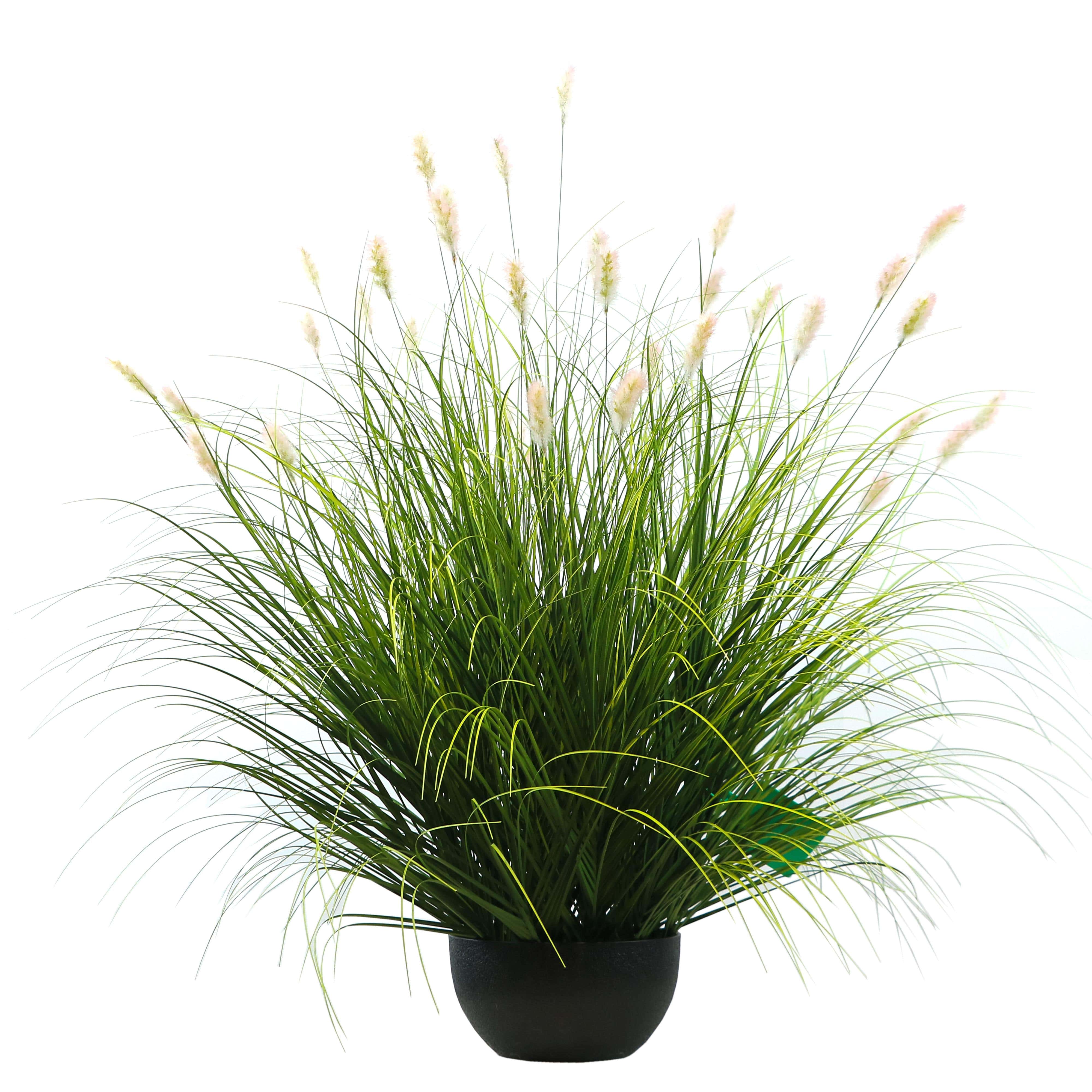 Künstliche Raupe mit 36 ​​Köpfen und gebogenem und geradem Zwiebelgras-Bonsai, 23,9 cm hoch