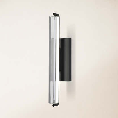 Clara Glow Crystal Single Wall Sconce 19"