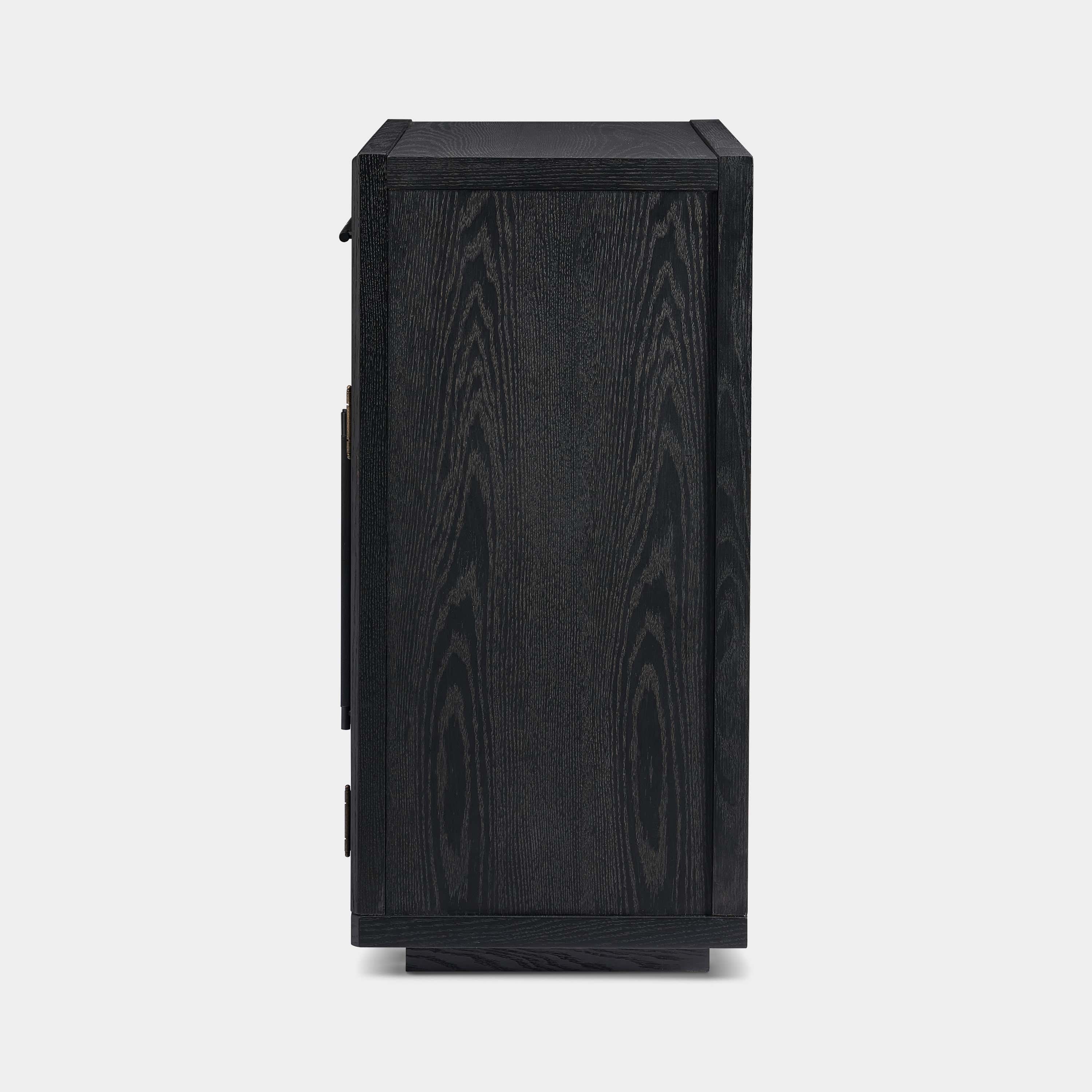 Alvar gewölbtes 64" Sideboard aus Eiche mit Schubladen (2er-Set)