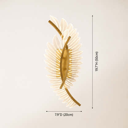 Pennata Acrylic Wing Wall Sconce