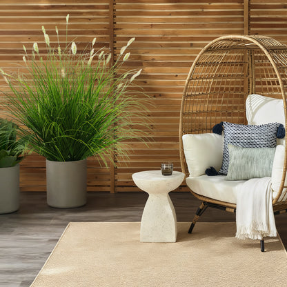 Artificial 36-Head Caterpillar with Curved-Straight Onion Grass Bonsai 43"H